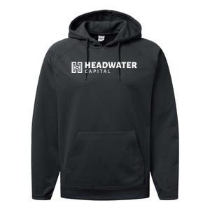 Headwater Properties Logo Wear Performance Fleece Hoodie