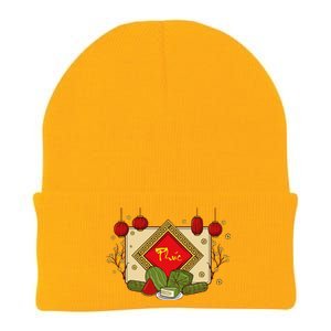 Happiness Phuc Loc Tho Tet Holiday Happy Vietnamese New Year Knit Cap Winter Beanie