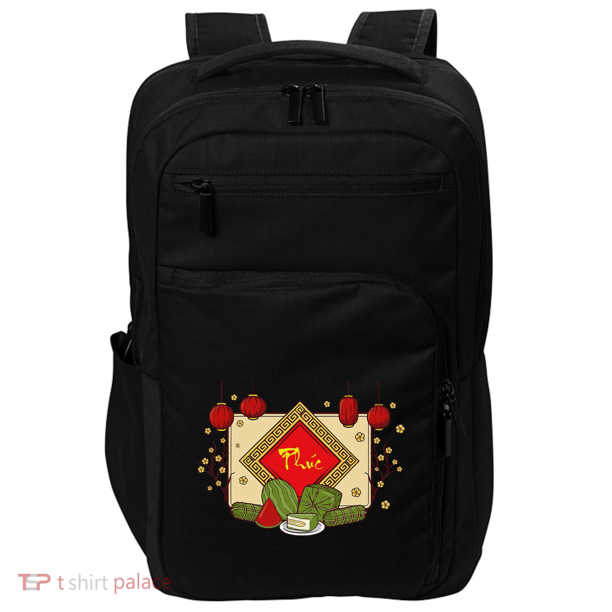 Happiness Phuc Loc Tho Tet Holiday Happy Vietnamese New Year Impact Tech Backpack