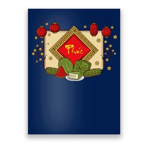 Happiness Phuc Loc Tho Tet Holiday Happy Vietnamese New Year Poster