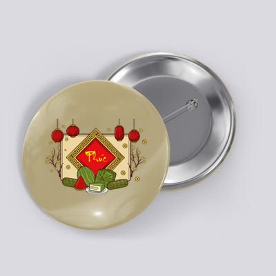 Happiness Phuc Loc Tho Tet Holiday Happy Vietnamese New Year Button