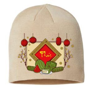 Happiness Phuc Loc Tho Tet Holiday Happy Vietnamese New Year Sustainable Beanie