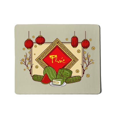 Happiness Phuc Loc Tho Tet Holiday Happy Vietnamese New Year Mousepad