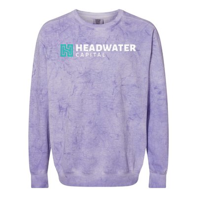 Headwater Properties Logo Wear Colorblast Crewneck Sweatshirt