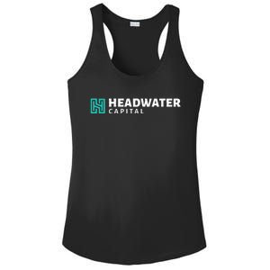 Headwater Properties Logo Wear Ladies PosiCharge Competitor Racerback Tank