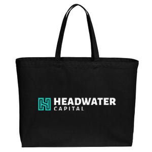 Headwater Properties Logo Wear Cotton Canvas Jumbo Tote