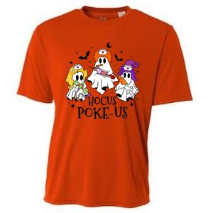 Halloween Phlebotomist Medical Lab Tech Spooky Er Crew Gift Cooling Performance Crew T-Shirt