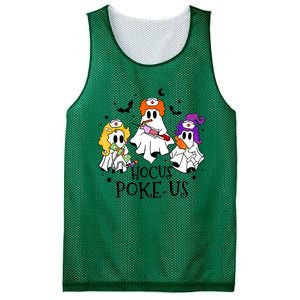 Halloween Phlebotomist Medical Lab Tech Spooky Er Crew Gift Mesh Reversible Basketball Jersey Tank