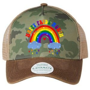 Happy Pride Month Lgbt Rainbow Meaningful Gift Legacy Tie Dye Trucker Hat