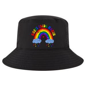 Happy Pride Month Lgbt Rainbow Meaningful Gift Cool Comfort Performance Bucket Hat