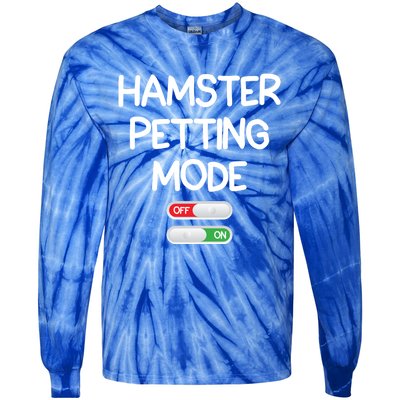 Hamster Petting Mode Cute Gift Tie-Dye Long Sleeve Shirt