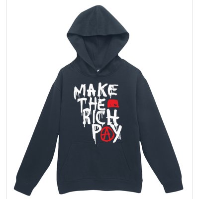 Hasan Piker Make The Rich Pay Urban Pullover Hoodie