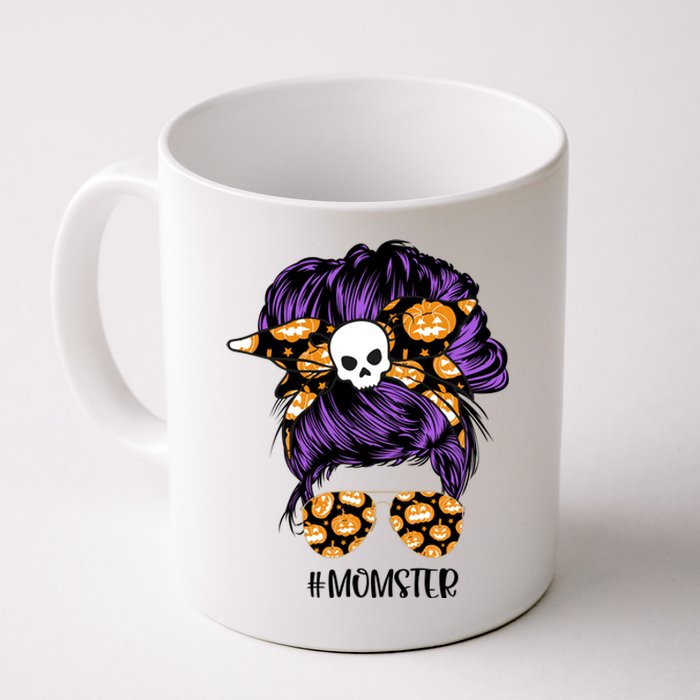 Halloween Pumpkin Momster Mom Coffee Mug