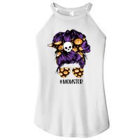 Halloween Pumpkin Momster Mom Women's Perfect Tri Rocker Tank