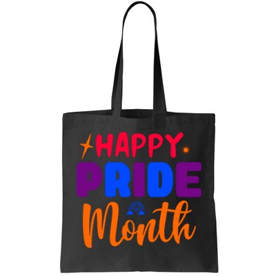 Happy Pride Month Celebration Tote Bag