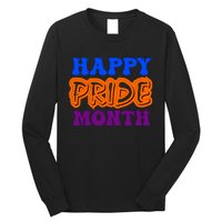 Happy Pride Month Celebration Long Sleeve Shirt