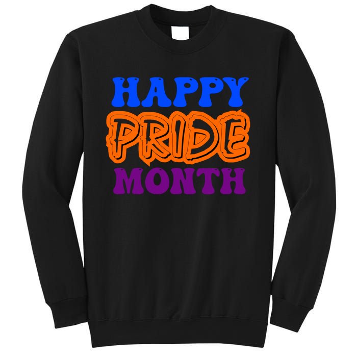 Happy Pride Month Celebration Sweatshirt