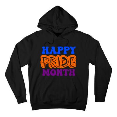 Happy Pride Month Celebration Tall Hoodie