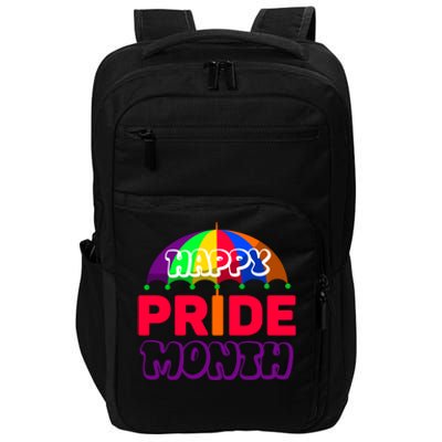 Happy Pride Month Celebration Impact Tech Backpack