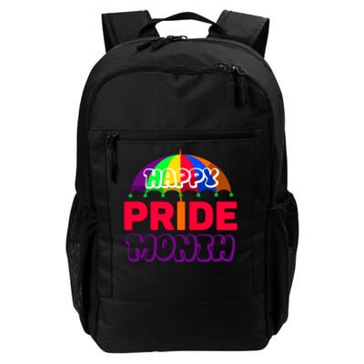 Happy Pride Month Celebration Daily Commute Backpack