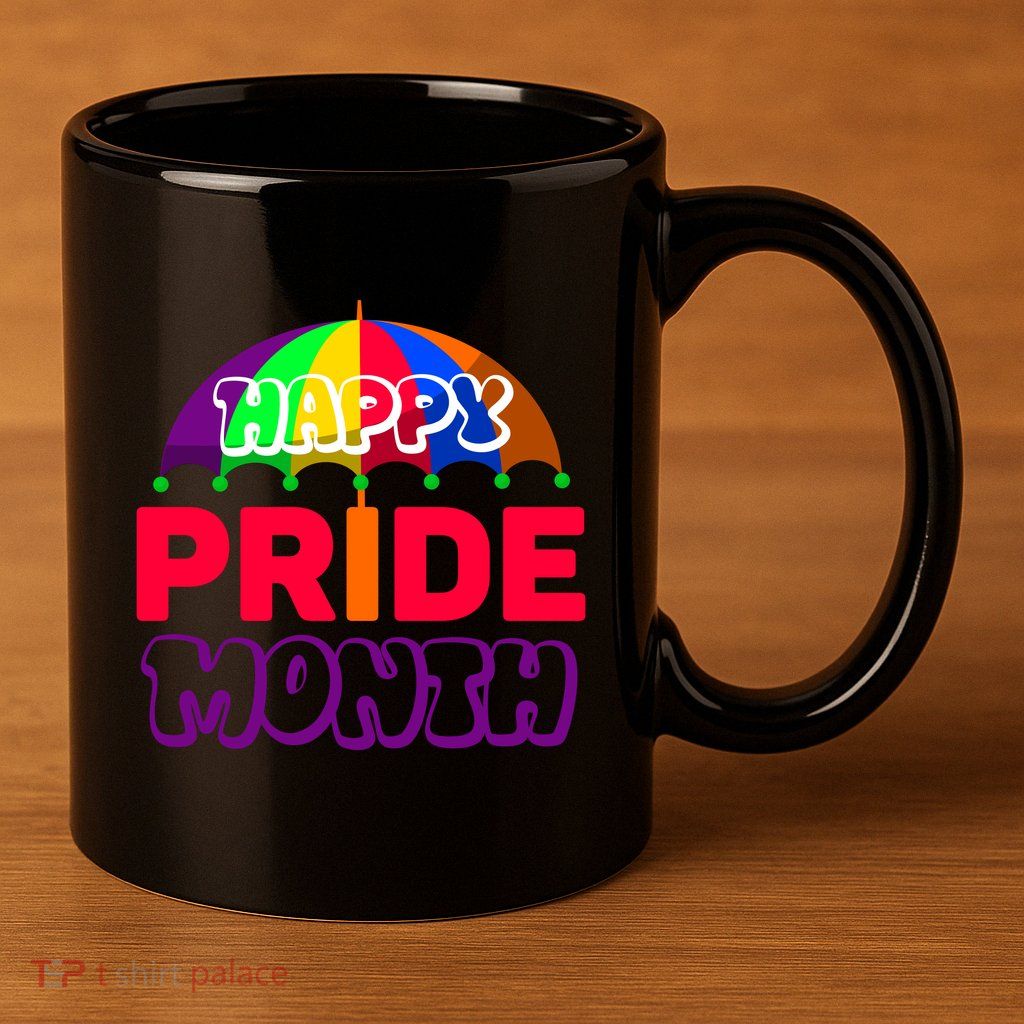 Happy Pride Month Celebration 11oz C Handle Ceramic Mug