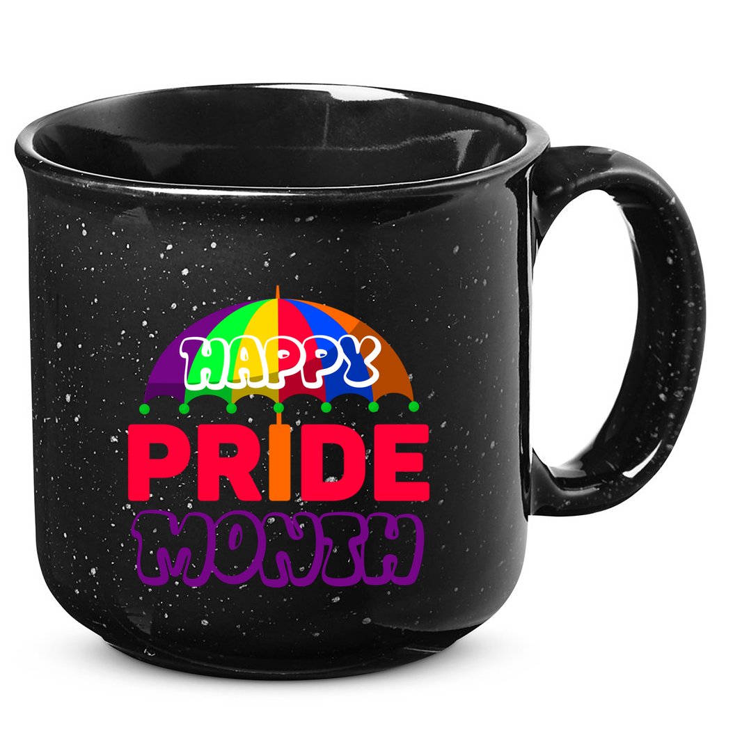 Happy Pride Month Celebration 15oz Campfire Ceramic Mug