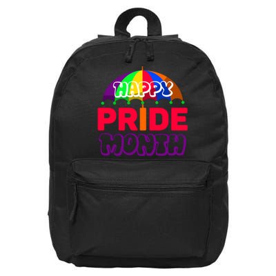 Happy Pride Month Celebration 16 in Basic Backpack