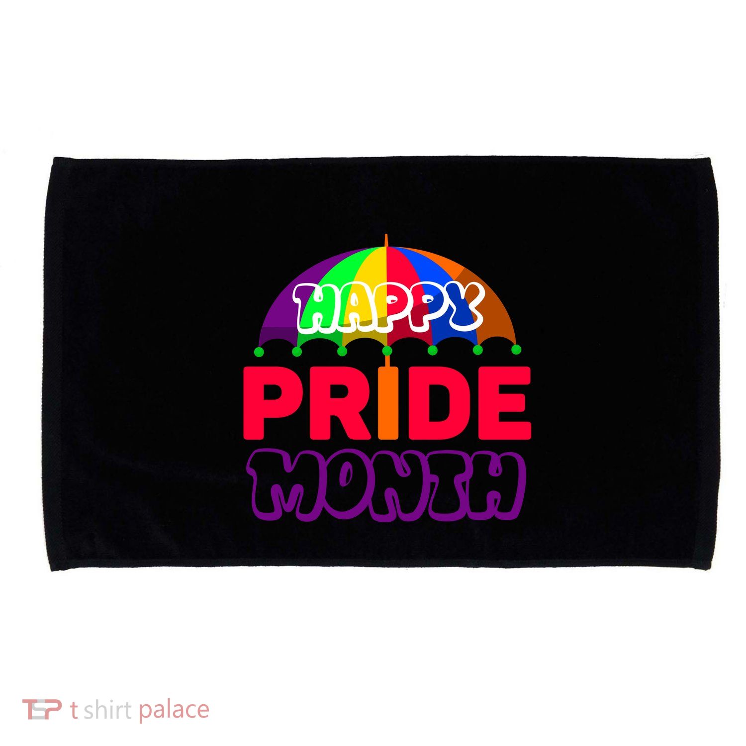 Happy Pride Month Celebration Microfiber Hand Towel
