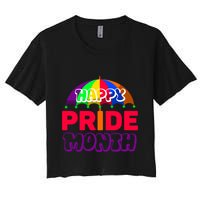 Happy Pride Month Celebration Crop Top