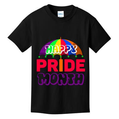 Happy Pride Month Celebration Kids T-Shirt