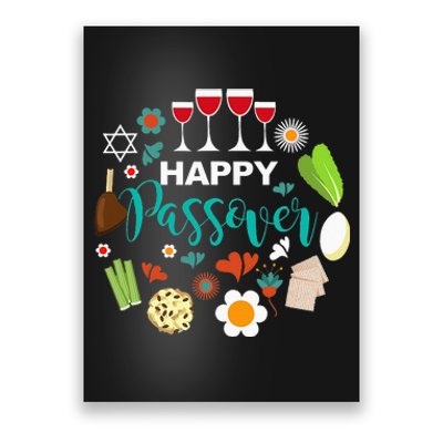 Happy Passover Meal Seder Dinner Poster