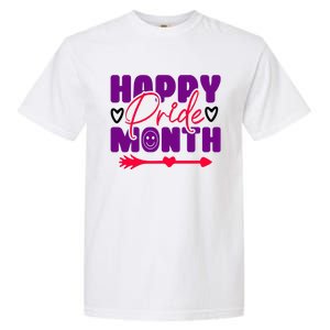 Happy Pride Month Celebration Graphic Garment-Dyed Heavyweight T-Shirt