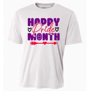 Happy Pride Month Celebration Graphic Cooling Performance Crew T-Shirt