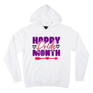 Happy Pride Month Celebration Graphic Hoodie