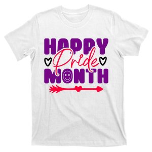 Happy Pride Month Celebration Graphic T-Shirt