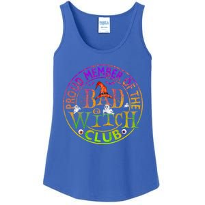 Halloween Proud Member Of Bad Witch Club Witch Lovers Meaningful Gift Ladies Essential Tank