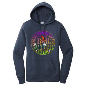 Halloween Proud Member Of Bad Witch Club Witch Lovers Meaningful Gift Women's Pullover Hoodie