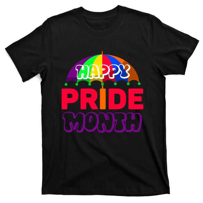 Happy Pride Month Celebration Graphic T-Shirt