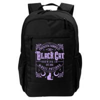 Halloween Premium Moonlit The Black Cat Magic Potions Est 1651 Backpack