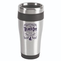 Halloween Premium Moonlit The Black Cat Magic Potions Est 1651 16oz Travel Tumbler