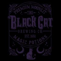 Halloween Premium Moonlit The Black Cat Magic Potions Est 1651 16oz Travel Tumbler
