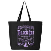 Halloween Premium Moonlit The Black Cat Magic Potions Est 1651 25L Jumbo Tote