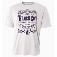 Halloween Premium Moonlit The Black Cat Magic Potions Est 1651 Cooling Performance Crew T-Shirt