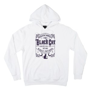 Halloween Premium Moonlit The Black Cat Magic Potions Est 1651 Hoodie