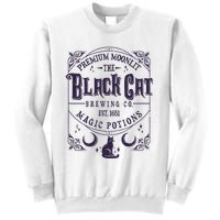 Halloween Premium Moonlit The Black Cat Magic Potions Est 1651 Sweatshirt