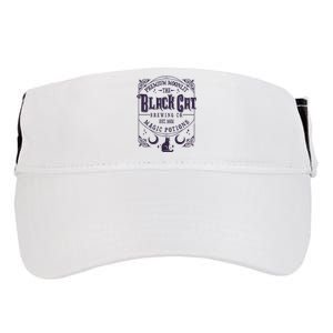 Halloween Premium Moonlit The Black Cat Magic Potions Est 1651 Adult Drive Performance Visor