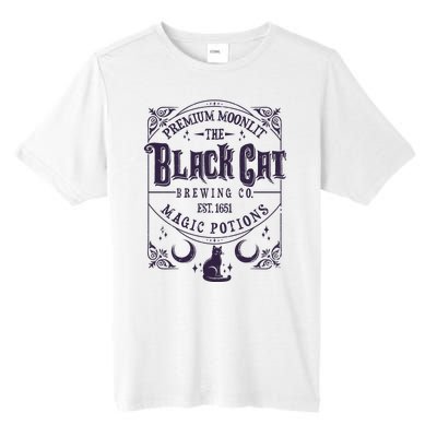 Halloween Premium Moonlit The Black Cat Magic Potions Est 1651 Tall Fusion ChromaSoft Performance T-Shirt