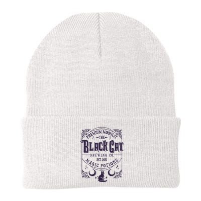 Halloween Premium Moonlit The Black Cat Magic Potions Est 1651 Beanie
