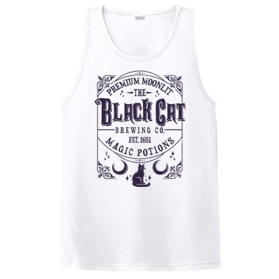 Halloween Premium Moonlit The Black Cat Magic Potions Est 1651 PosiCharge Competitor Tank