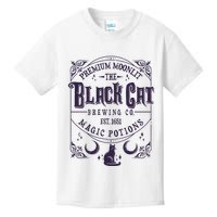 Halloween Premium Moonlit The Black Cat Magic Potions Est 1651 Kids T-Shirt